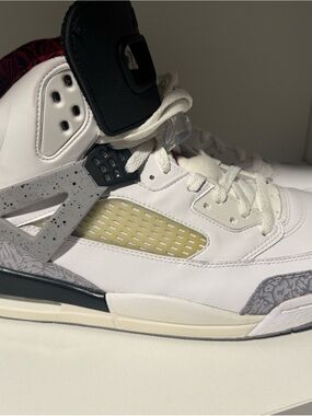 Air Jordan Spizike "White Cement"